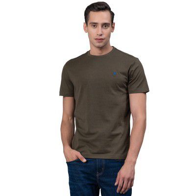 Red Tape Round Neck T-Shirt for Men | Comfortable & Breathable