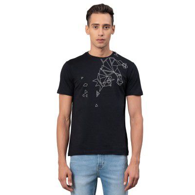 Red Tape Round Neck T-Shirt for Men | Comfortable & Breathable
