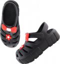 RED TAPE Slip-on Clogs For Boys & Girls  (Black ,)...
