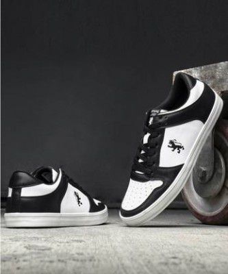 Red Tape Sneaker Casual Shoes for Men (White, Black , 6)