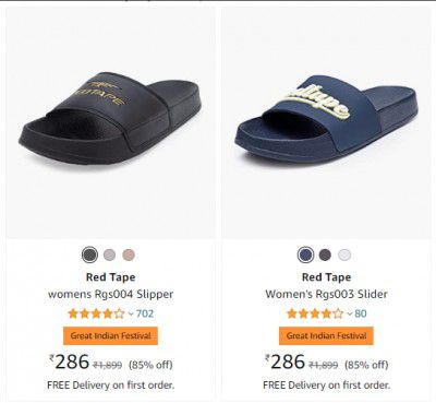 Red Tape womens Slipper upto 85% off