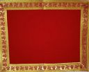 Red Velvet Cloth for Pooja/Temple Aasan Cloth/Chowki Aasan Kapda...