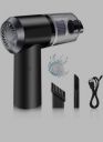 REDCAMEL 3 in 1 Portable Vacuum Cleaner Duster Blower Air Pump Wireless Car Vacuum Cleaner, Handheld, High Pressure Car, Home,Computer, Laptop, Flower, Black (Pack of 3)...