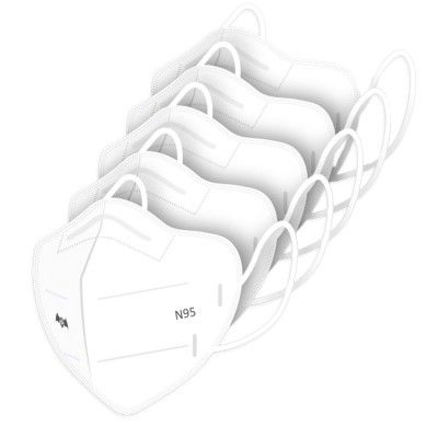 REDCOP® N95 Unisex Face Mask | Fold-Flat 5-Layer Protective Mask 