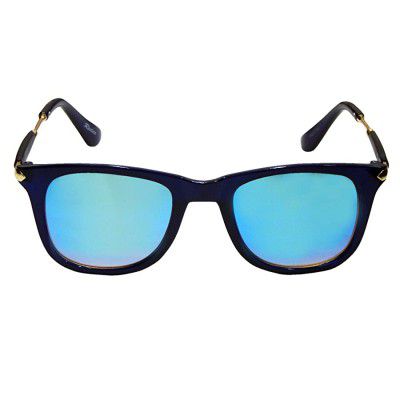 Redex Stylish Blue & Black Wayfarer Mercury Sunglasses For Unisex