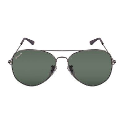 Redex Stylish Grey Green Aviator Sunglass For Unisex