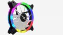 Redgear Turbo F-1 Case Cooling Fan with auto RGB for PC...