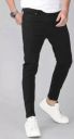 REDIFY  Men Slim Mid Rise Black Jeans...