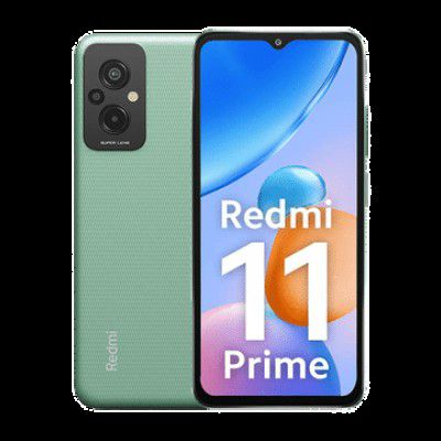 Redmi 11 Prime (4GB RAM, 64GB, Playful Green)