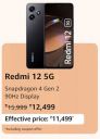 Redmi 12 5G @ ₹11,499 during Prime Day Sale...