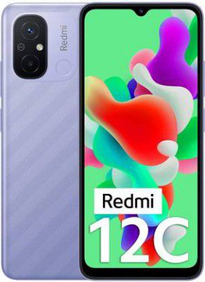 REDMI 12C (Lavender Purple, 128 GB)  (6 GB RAM)
