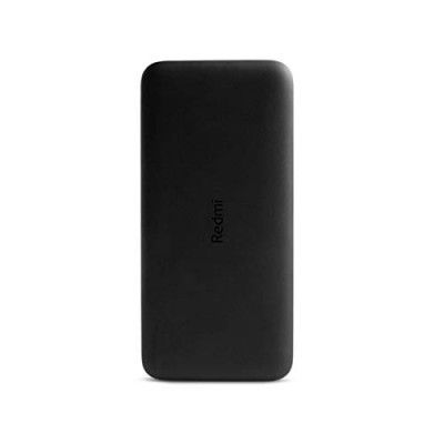 Redmi 20000mAh Li-Polymer Power Bank, USB Type C and Micro USB Ports, 18W Fast Charging, Black
