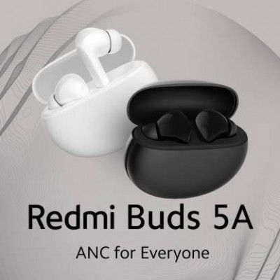 REDMI 5A Earbuds, ANC TWS Bluetooth (Timeless White, True Wireless)
