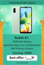 Redmi A1 (2GB RAM | 32GB Storage) Starting @ ₹6,999 ...