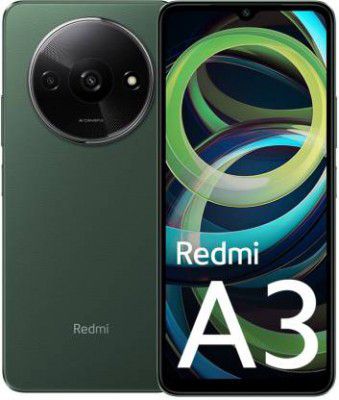 REDMI A3 (Olive Green, 64 GB | 3 GB RAM)
