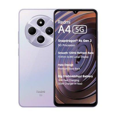 Redmi A4 5G (4GB RAM, 128GB Storage)