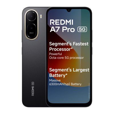REDMI A7 Pro 5G (Black, 4GB RAM, 64GB Storage)