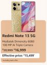 Redmi Note 13 5G @ ₹15,499 during Prime Day Sale...
