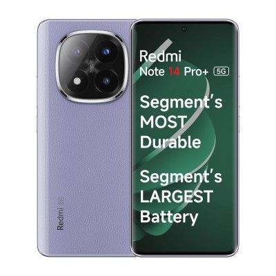 Redmi Note 14 Pro+ 5G Titan Black [8GB RAM + 128GB Storage]