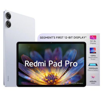 Redmi Pad Pro| Snapdragon 7s Gen 2| 30.7cm(12.1") Tablet| 33+ Days Standby|10000mAh| |6GB, 128GB