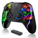 REDSTORM Wireless Pc Controller, Easysmx Dual-Vibration Joystick Gamepad Computer Gaming Controller For Pc Windows 7/8/10/11/12, Steam, Ps3, Switch And Android- Black...
