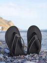 REDTAPE Men Flip Flops (Black, Grey , 11)...