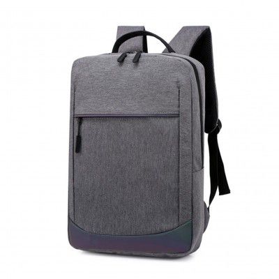 REDWELL Anti Theft Backpack 15.6 Inch Laptop Bag with USB Charging Port and Water Resistant Fabric (Gray)