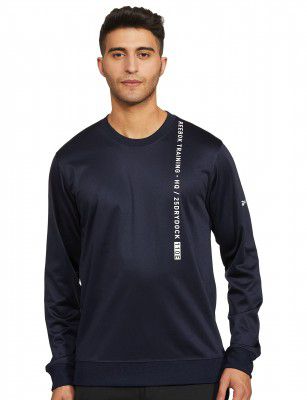 Reebok Men's Polyester Crew Neck Sweatshirt