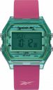 Reebok Nerd Digital Gray Dial Unisexs Watch-RV-VNE-U9-PZIP-WT...