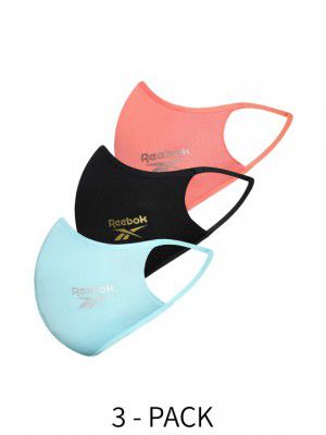 Reebok Pack Of 3 Outdoor Face Cover Masks