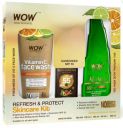 WOW: REFRESH & PROTECT SKIN CARE FACE KIT - NET VOL. 260 ML...