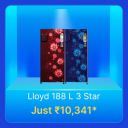 Llyod 188L Refrigerator @ Rs. 10341 in Flipkart Big Billion Days Sale...