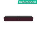 (Refurbished) amazon basics 16W Bluetooth Soundbar Speaker (Black-Maroon)...