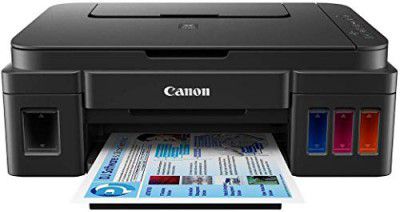 (Refurbished) Canon Pixma G3000 All-in-One Wireless Ink Tank Colour Printer