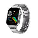 CULTSPORT Ace X Luxe 1.96" AMOLED Smartwatch, Bluetooth Calling, Functional Crown (Luxe Silver Steel)...