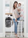 Regalo Easy Step Walk Thru Gate, White...