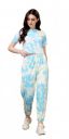 Regolith Designer Saree Women's Cotton Lycra Printed & Knitted Round Neck night suits for women | Printed Top and Pyjama Set for Women | night dresses for women...