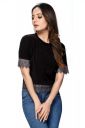 Regolith Designer Sarees Cotton Lycra Crop Tops for Women Cum Tops for Girls...