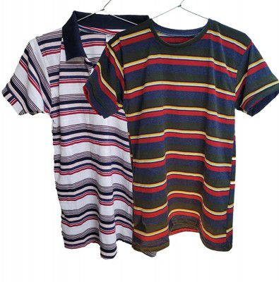 Regular Fit Half Sleeve Mens T-Shirt (Pack of 2)