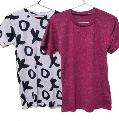 Regular Fit Half Sleeve Mens T-Shirt (Pack of 2)