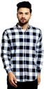 Rehan Men Checkered Casual White, Black Shirt...