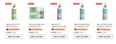Rejusure - Serums, Creams, Masks & more at ₹99 | Upto 90% Off