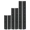 Reliable Hardware Company RH-8-SRR-A 8U Full Hole 8 Space Rack Rail Pair...