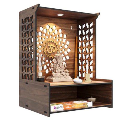 Rellon Industries Temple for Home, Mandir for Home for Pooja Mandir (A4)