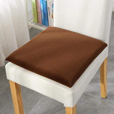 Remsy Velvet Memory Foam Chair pad,car seat pad and Office 18x18x1.65 inch Pack of 1