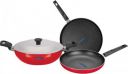 Renberg Orchid Non-Stick Coated Cookware Set  (Aluminium, 4 - Piece)...