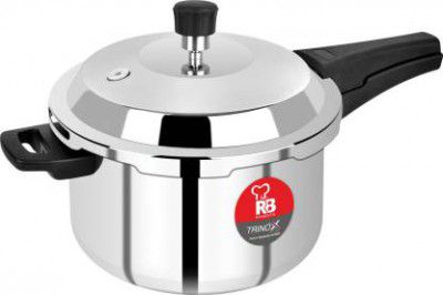 Renberg Trinox 5 L Outer Lid Induction Bottom Pressure Cooker (Stainless Steel)