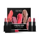 RENEE Crème Mini Lipstick Combo Pack of 5-1.65gm Each, Long Lasting Creamy Finish - Enriched With Jojoba Oil, Keeps Lips Hydrated & Nourished, Travel Friendly...
