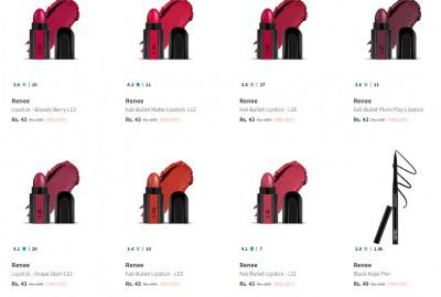 Upto 80% Off On RENEE Lipstick | Starts At Rs 119