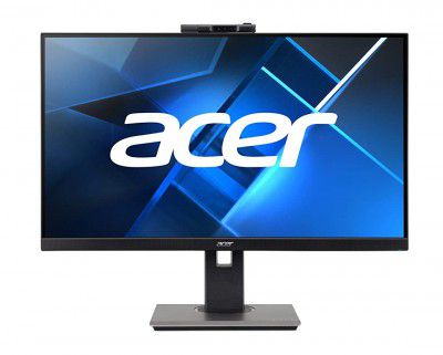 (Renewed) Acer B247Y 23.8 Inch IPS Full HD 1920 X 1080 LED Monitor with FHD Adjustable Webcam, Height Adjustment and Pivot, HDMI, VGA and Display Port, Stereo Speakers